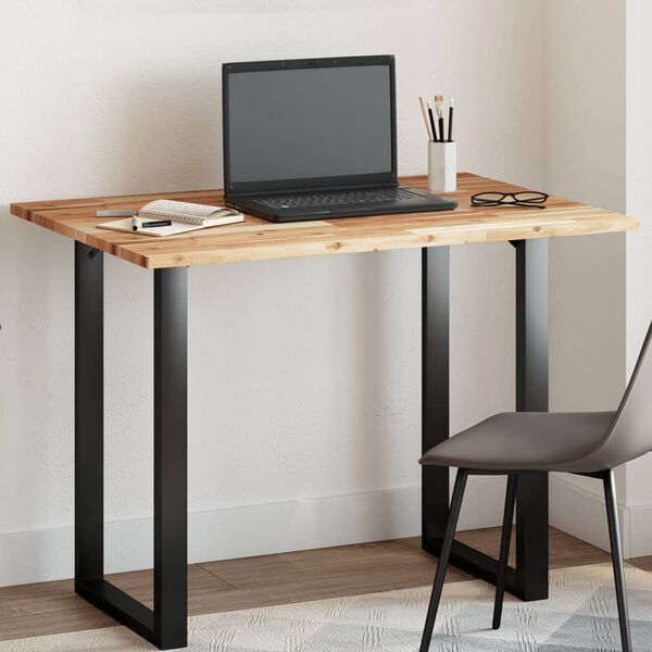 vidaXL Piano Tavolo Rettangolare 80x70x2cm in Legno Massello di Acacia