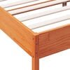 vidaXL Letto senza Materasso Marrone Cera 120x190 cm in Legno di Pino