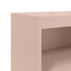 vidaXL Credenza Rosa 68,5x38,5x123,5 in Acciaio