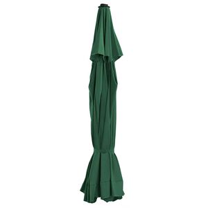 vidaXL Telo di Ricambio per Tenda da Sole Verde 515 cm