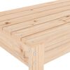 vidaXL Panca da Giardino 80x38x45 cm in Legno Massello di Pino