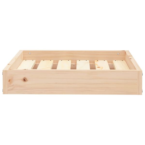 vidaXL Cuccia per Cani 51,5x44x9 cm in Legno Massello di Pino