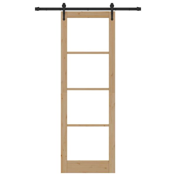 vidaXL Porta scorrevole ORKDAL Naturale 78 x 232 cm