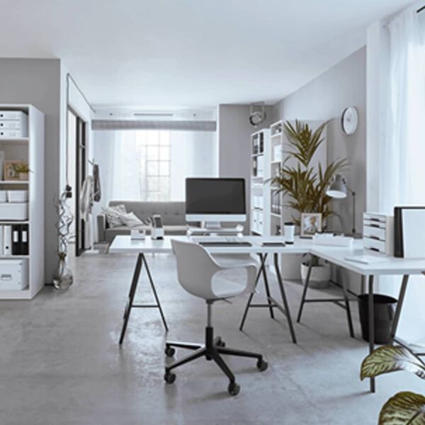 Leitz Schedario WOW Nero con 4 Cassetti