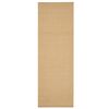 vidaXL Tappeto in Sisal Naturale 66 x 200 cm