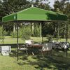 vidaXL Tenda Gazebo Verde 243 x 243 x 251 cm Tessuto