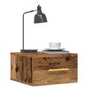 vidaXL Armadio da Notte 2 pcs Legno vecchio 35 x 35 x 20 cm