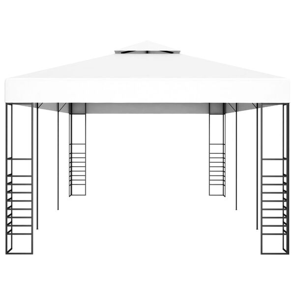vidaXL Tenda Gazebo 6x3 m Bianco