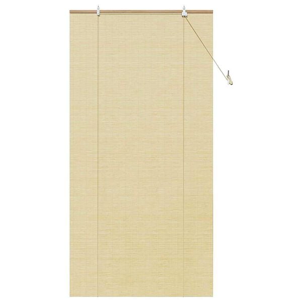 vidaXL Tenda a rullo con tende Natura 100 x 220 cm Bamb&ugrave;