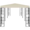 vidaXL Gazebo 3x3 m Crema