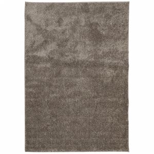 vidaXL Tappeto a Pelo Lucido Lungo ISTAN Effetto Grigio 120x170 cm