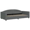 vidaXL Letto da Giorno Grigio 90x200 cm in Tessuto