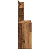 vidaXL Toeletta con Specchio Legno Vecchio 74,5x40x141 cm