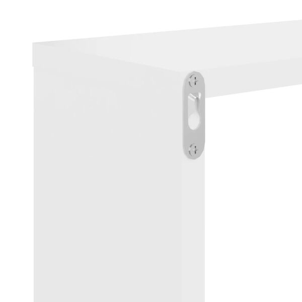 Pensile Garage Bianco In Legno Multistrato - Ampio, Con Anta, Facile Da Pulire