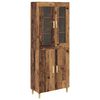 vidaXL Credenza Legno vecchio 69,5 x 34 x 180 cm