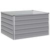 vidaXL Letto rialzato da giardino Grigio 100 x 80 x 55 cm