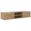 vidaXL Armadio in Legno 150 x 39 x 30 cm Rovere artigianale