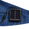 HI Vela Parasole con 100 LED Azzurra 3,6x3,6x3,6 m