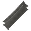 vidaXL Federa 2 pcs HEERLEN Grigio Scuro 40 x 145 cm Velluto
