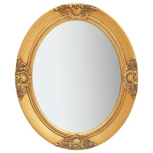 vidaXL Specchio da Parete Stile Barocco 50x60 cm Oro
