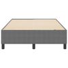vidaXL Struttura letto piattaforma Grigio chiaro 120 x 190 cm Tessuto