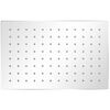 vidaXL Testa Doccia a Pioggia in Acciaio Inox 20x30 cm Rettangolare
