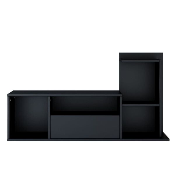 Homemania Mobile Porta TV Sumatra 120x30x30/65 cm Nero