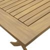 vidaXL Set da Pranzo per Giardino 5 pz in Legno Massello di Acacia