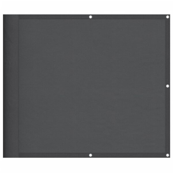 vidaXL Paravento da Balcone Antracite 90x1000cm 100% Poliestere Oxford