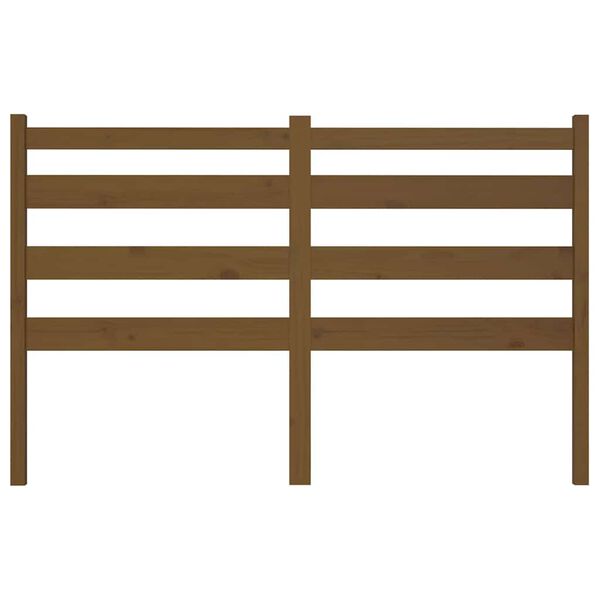 vidaXL Testiera per Letto ambra 166x4x100 cm in Legno Massello di Pino