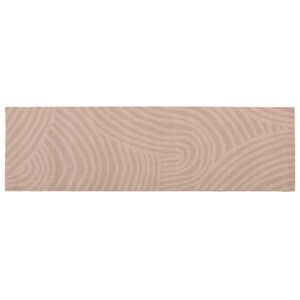 vidaXL Tappeto da Cucina Taupe scandinavo 150 x 45 cm 100% Poliammide