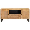 vidaXL Mobile TV Marrone 105 x 33 x 46 cm Legno di mango massello
