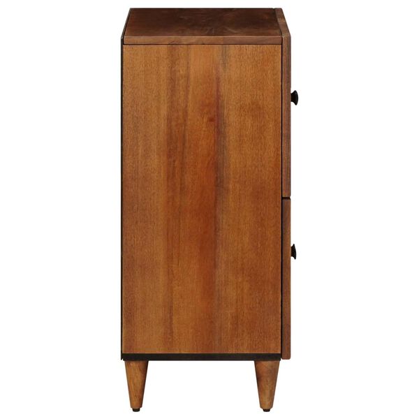 vidaXL Credenza Noce 60 x 33,5 x 75 cm Legno di mango massello