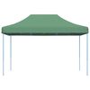 vidaXL Tenda da Festa Pieghevole Pop-Up Verde 410x279x315 cm