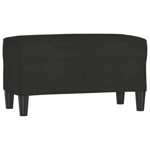 vidaXL Panca Nero 70x35x41 cm in Tessuto