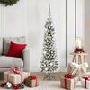 vidaXL Albero di Natale artificiale con 150 LED Bianco 150 cm
