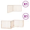 vidaXL Cancello per Cani Pieghevole 6 Pannelli 480 cm Legno di Pioppo