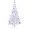 vidaXL Albero di Natale artificiale Bianco 240 cm PVC e Acciaio