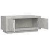 vidaXL Tavolino Salotto Grigio Cemento 102x50x45 cm Legno Multistrato