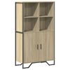 vidaXL Credenza Rovere Sonoma 79,5x35,5x137,5 cm in Legno Multistrato