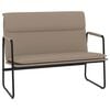 vidaXL Panca Cappuccino 100x64x80 cm in Similpelle