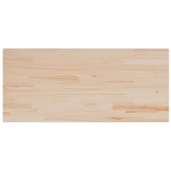vidaXL Piano Tavolo 90x40x2,5 cm Rettangolare Legno Massello di Pino