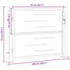 vidaXL Cancello da giardino Argento 100 x 75 cm Acciaio inossidabile