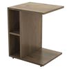 Homemania Tavolino da Salotto Ceylin 45x35x57,5 cm Noce