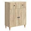 vidaXL Credenza Rovere Sonoma 66 x 34,5 x 90 cm Legno ingegnerizzato
