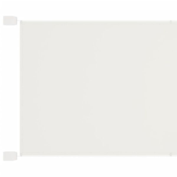 vidaXL Paravento Verticale Bianco 140x1200 cm Tessuto Oxford