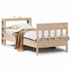 vidaXL Letto senza Materasso 75x190 cm in Legno Massello Pino