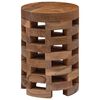 vidaXL Comodino 30x30x45 cm in Legno Massello di Teak