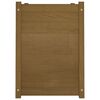 vidaXL Fioriera Giardino Marrone Ambra 100x50x70cm Legno Massello Pino