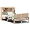 vidaXL Letto Libreria senza Materasso 135x190 cm in Legno di Pino